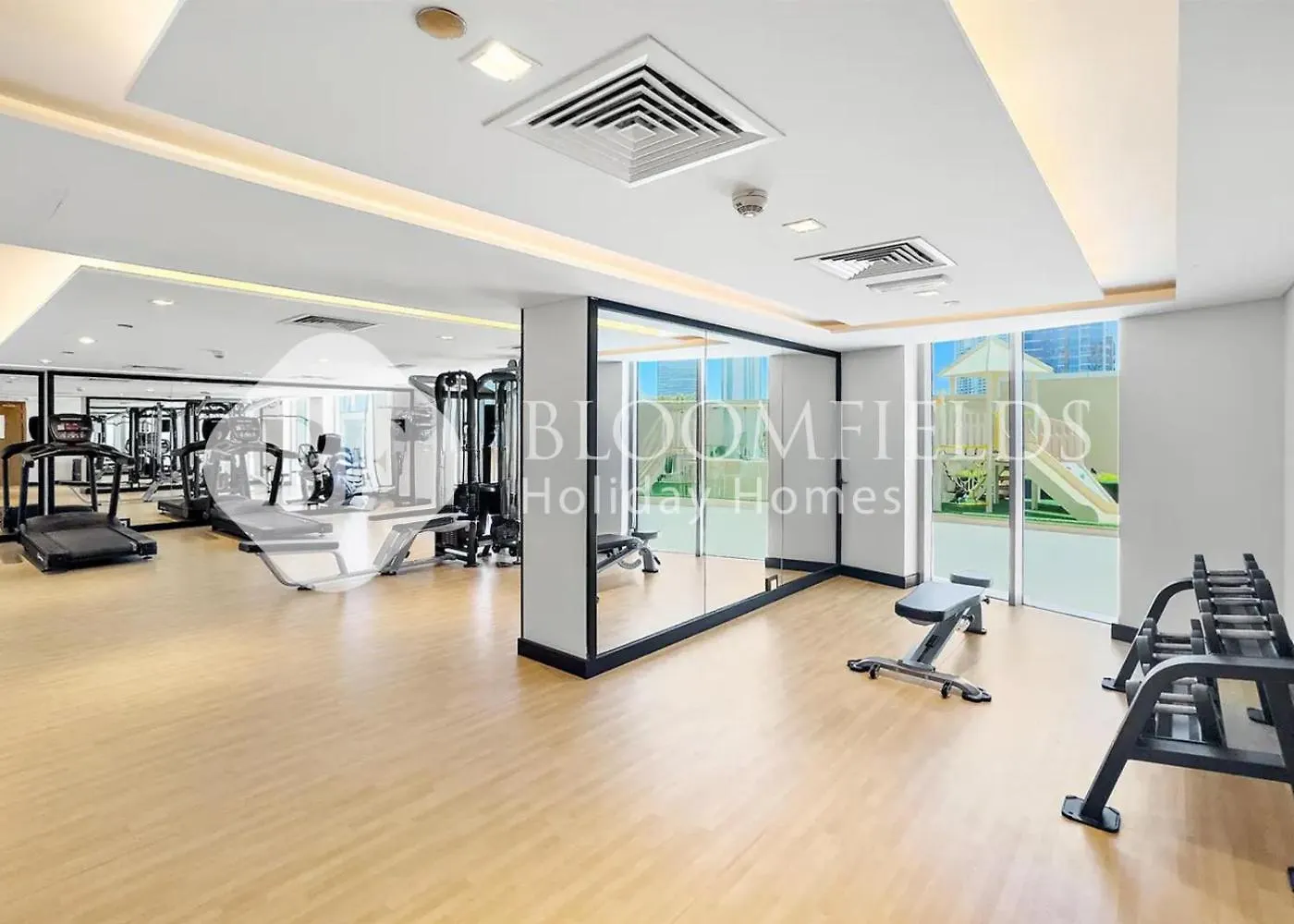 Apartament Bloomfields 1Br The Pearl Of Julphar Abu Zabi 0*,