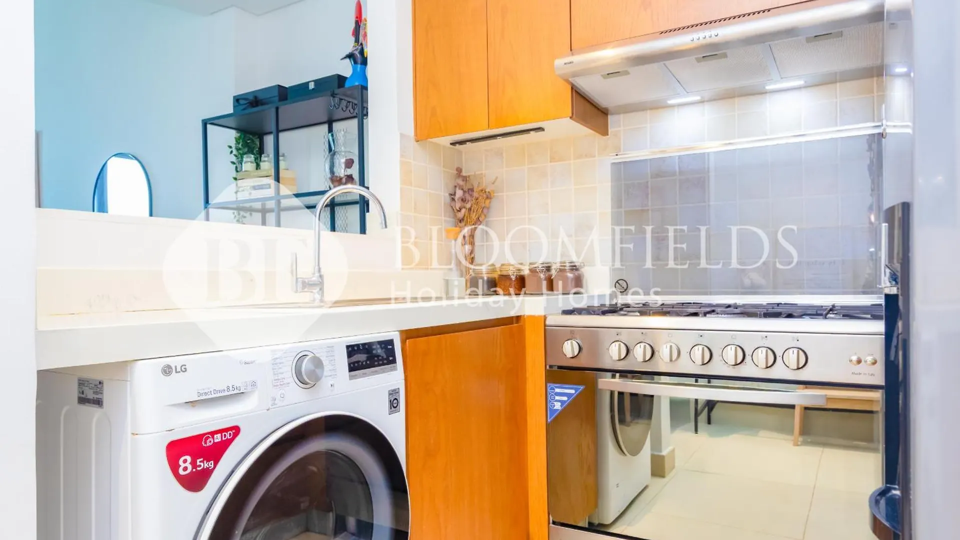 아부다비 Bloomfields 1Br The Pearl Of Julphar 아파트