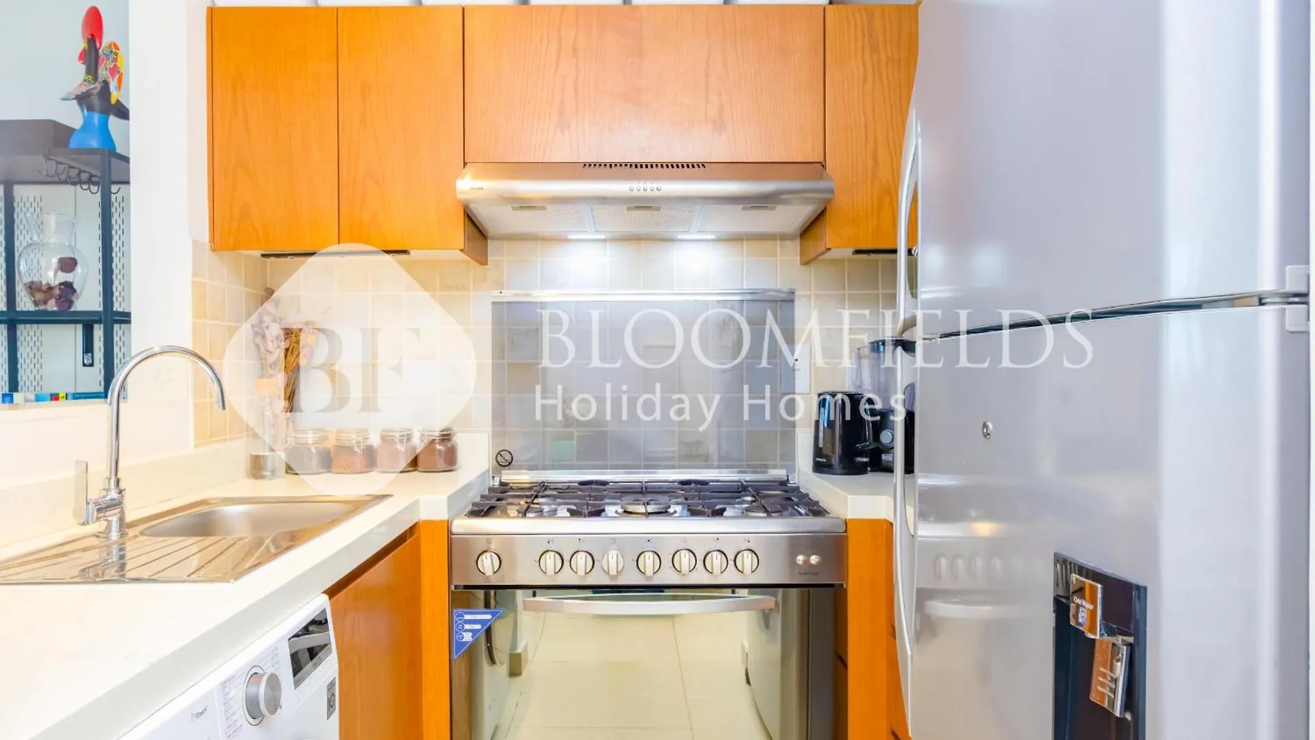 아부다비 Bloomfields 1Br The Pearl Of Julphar 아파트