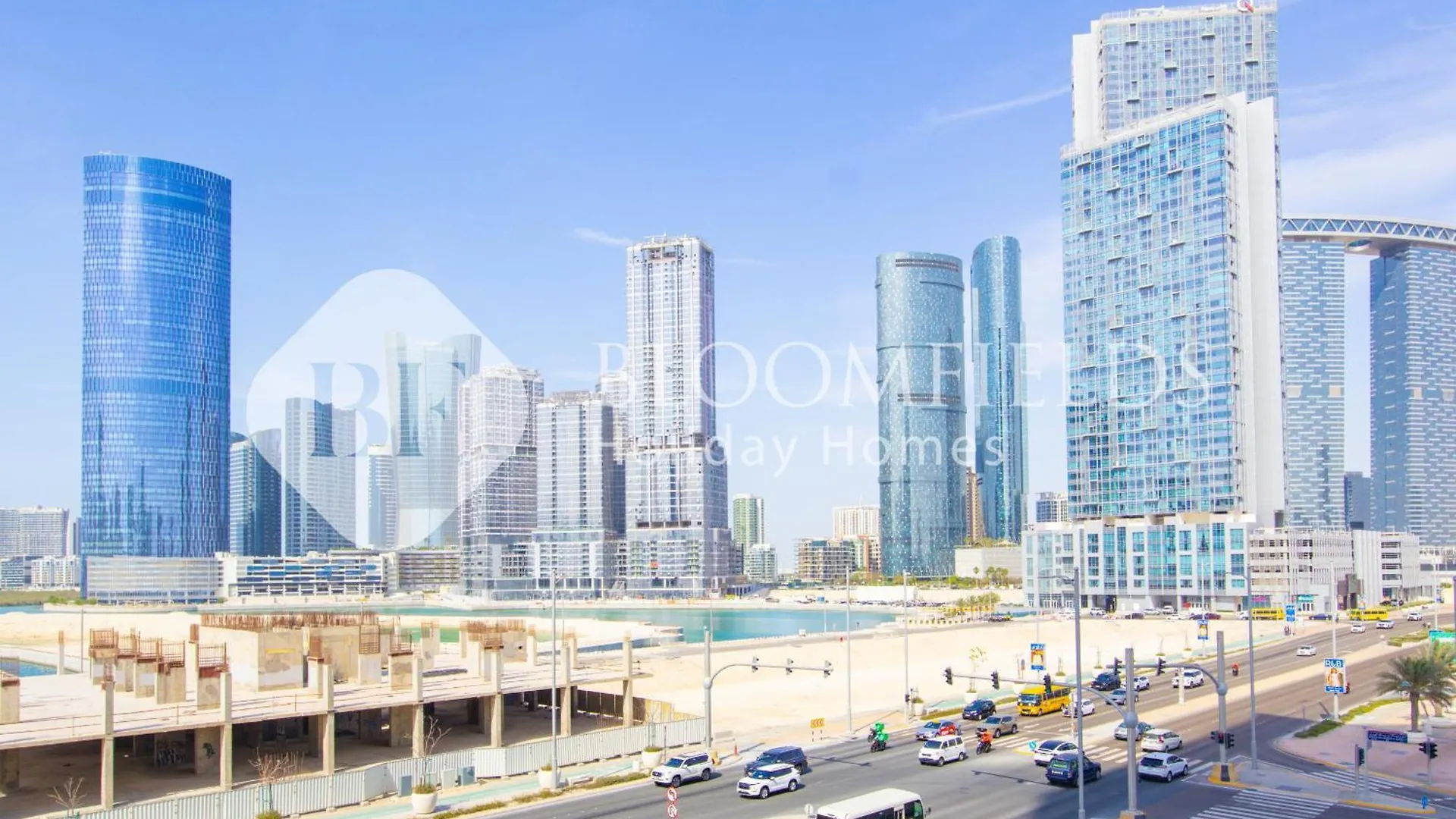 아부다비 Bloomfields 1Br The Pearl Of Julphar 아파트 아랍에미리트